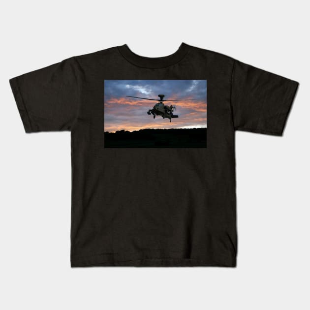 Apache Sunset Kids T-Shirt by SteveHClark